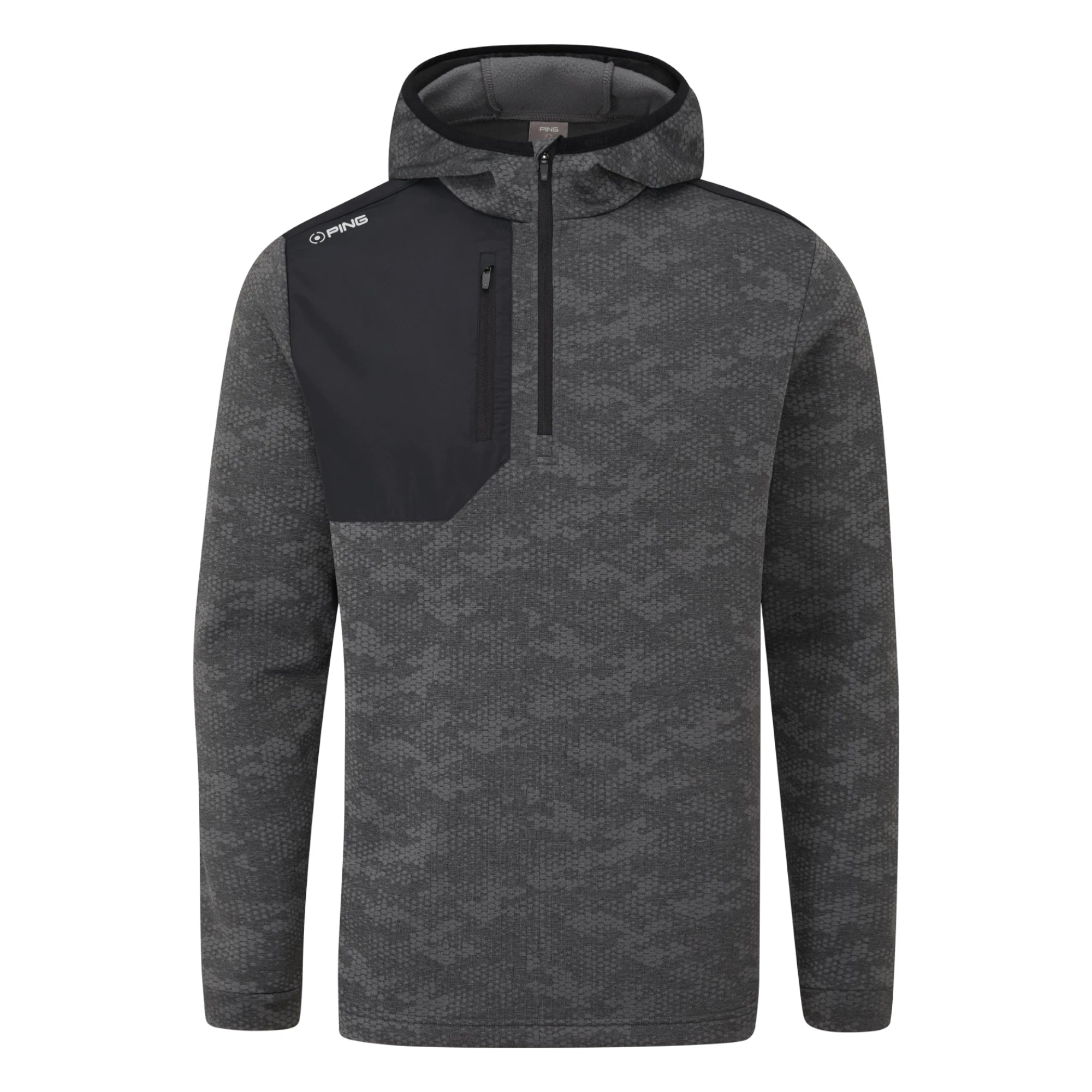 Ping Nexa Hooded 1/2 Zip Fleece Golf Mid Layer P03767