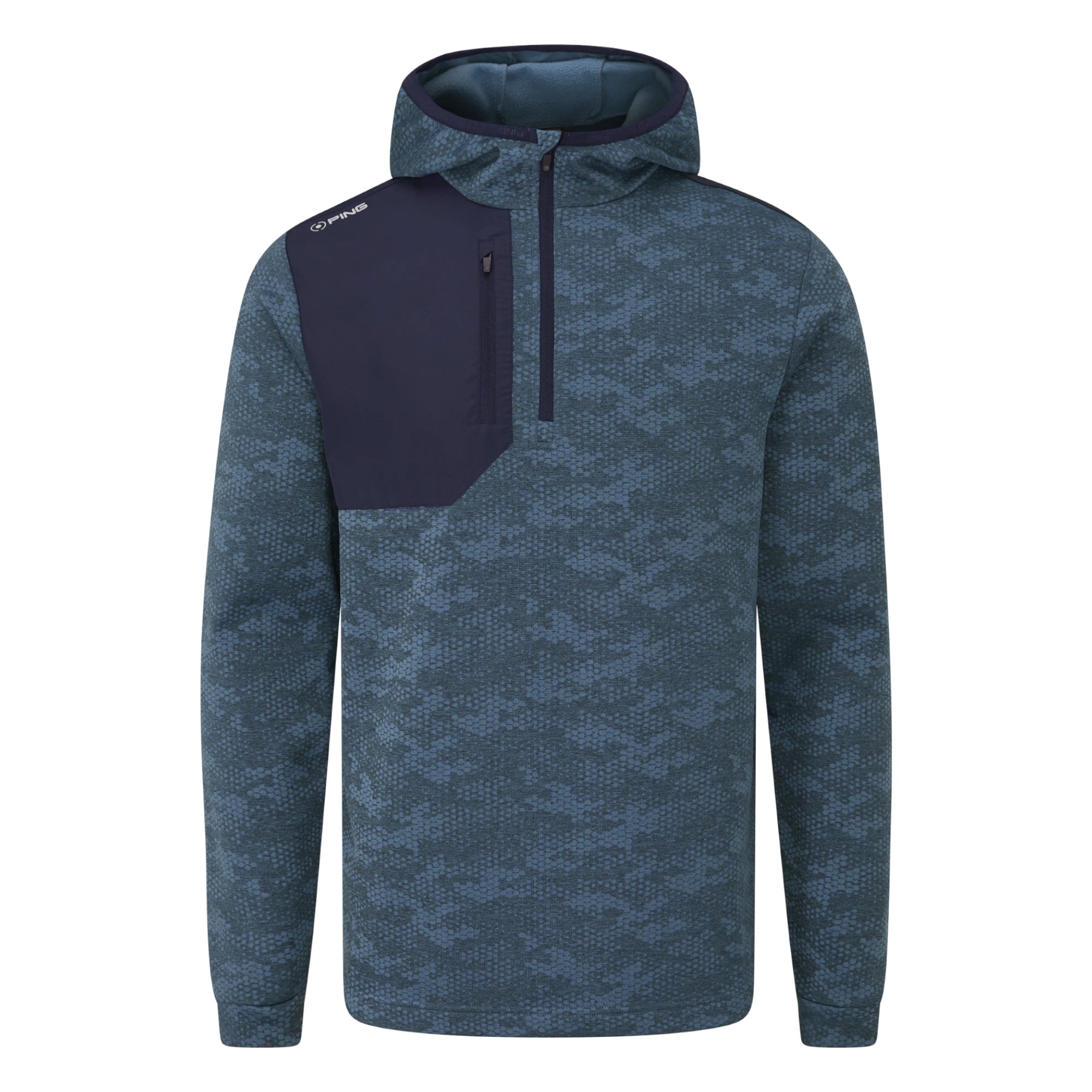 Ping Nexa Hooded 1/2 Zip Fleece Golf Mid Layer P03767