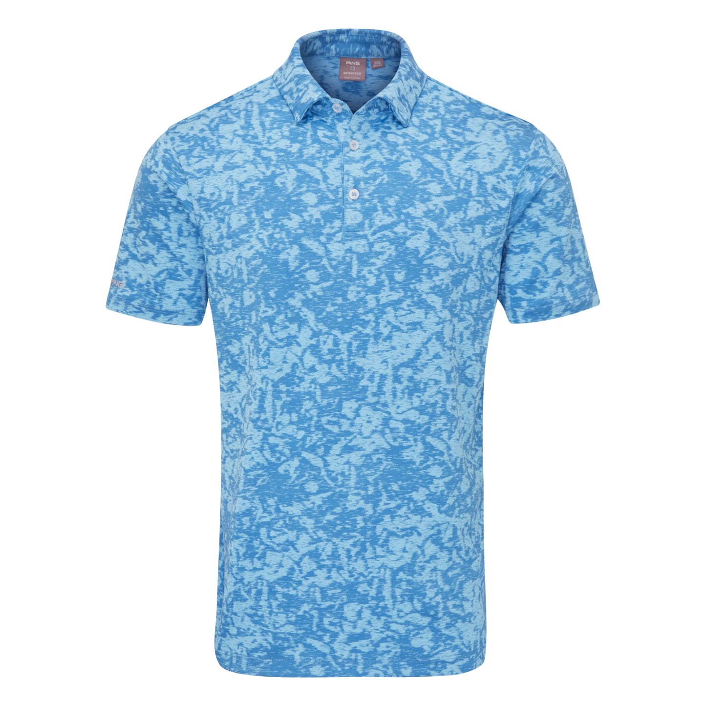 Ping Marek Camo Jacquard Golf Polo Shirt P03784