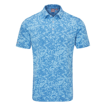 Ping Marek Camo Jacquard Golf Polo Shirt P03784