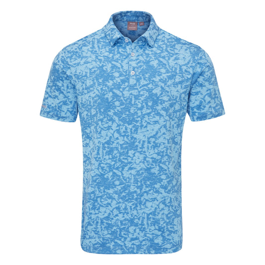 Ping Marek Camo Jacquard Golf Polo Shirt P03784