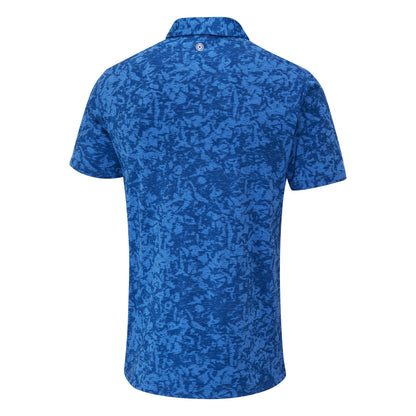 Ping Marek Camo Jacquard Golf Polo Shirt P03784