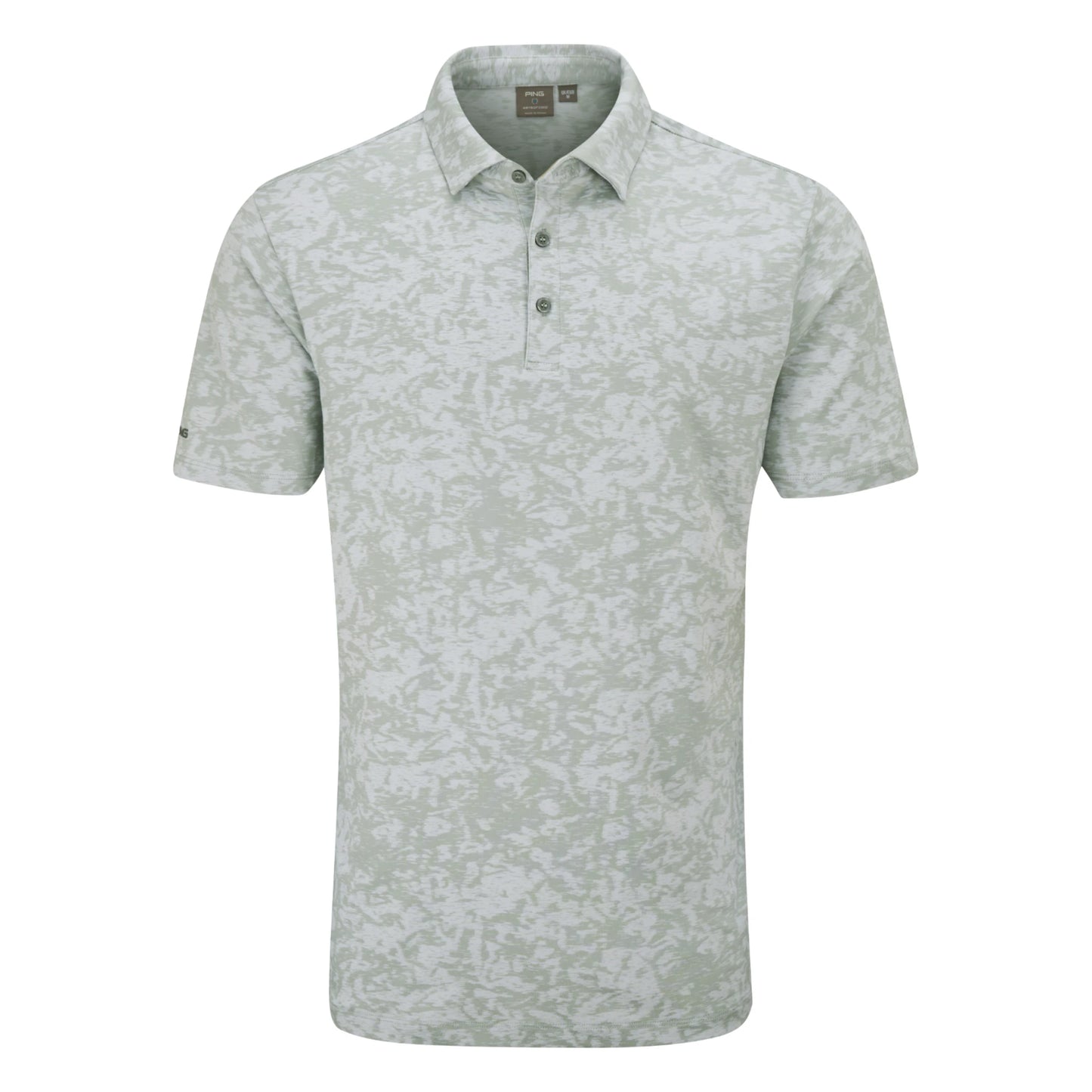 Ping Marek Camo Jacquard Golf Polo Shirt P03784
