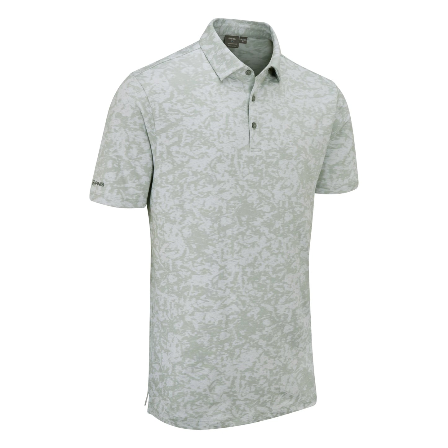 Ping Marek Camo Jacquard Golf Polo Shirt P03784