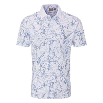 Ping Orlando Printed Golf Polo Shirt P03785