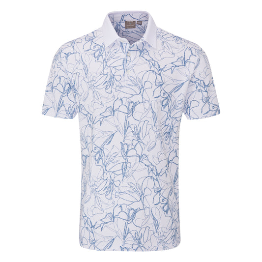 Ping Orlando Printed Golf Polo Shirt P03785