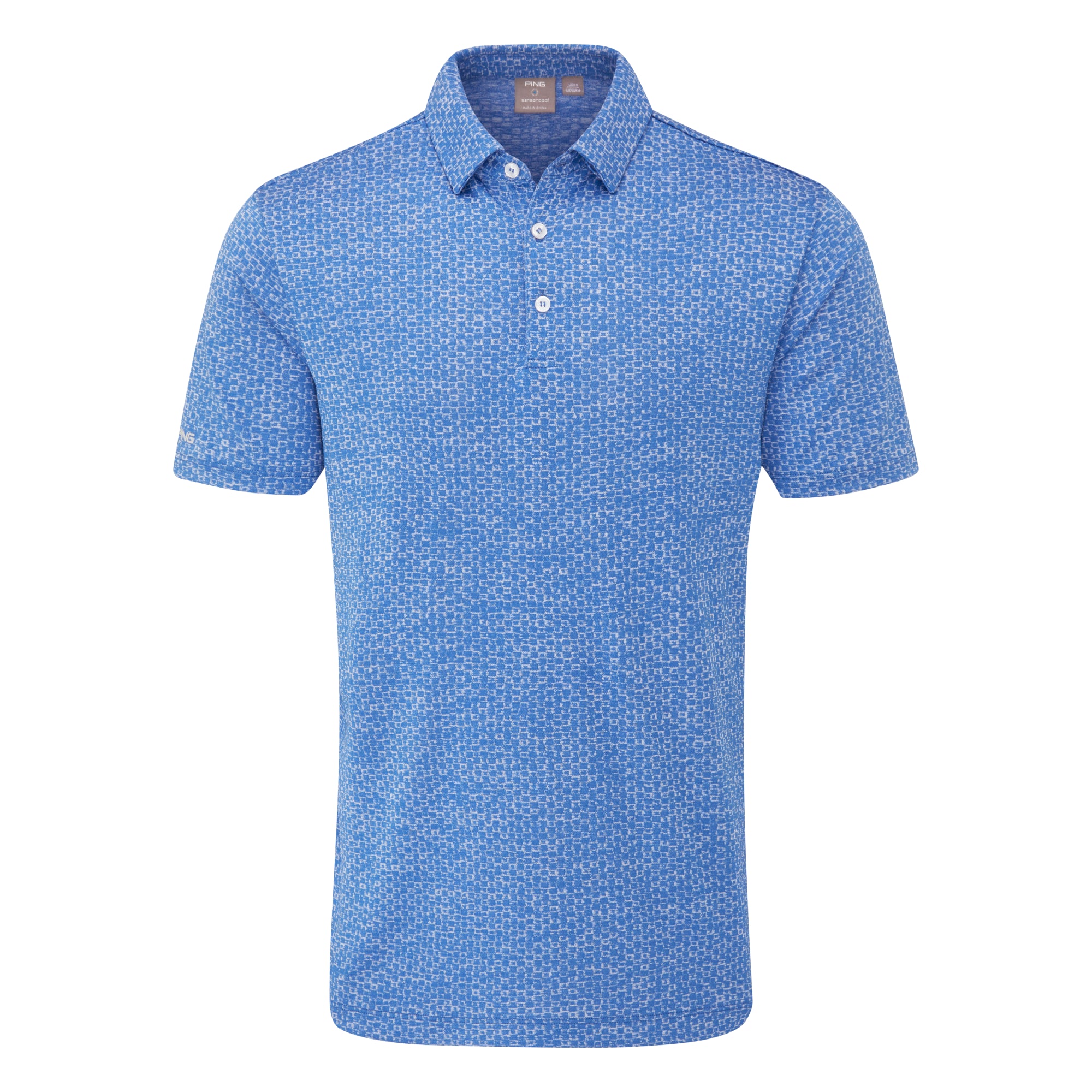 Ping Rafe Jacquard Golf Polo Shirt P03788