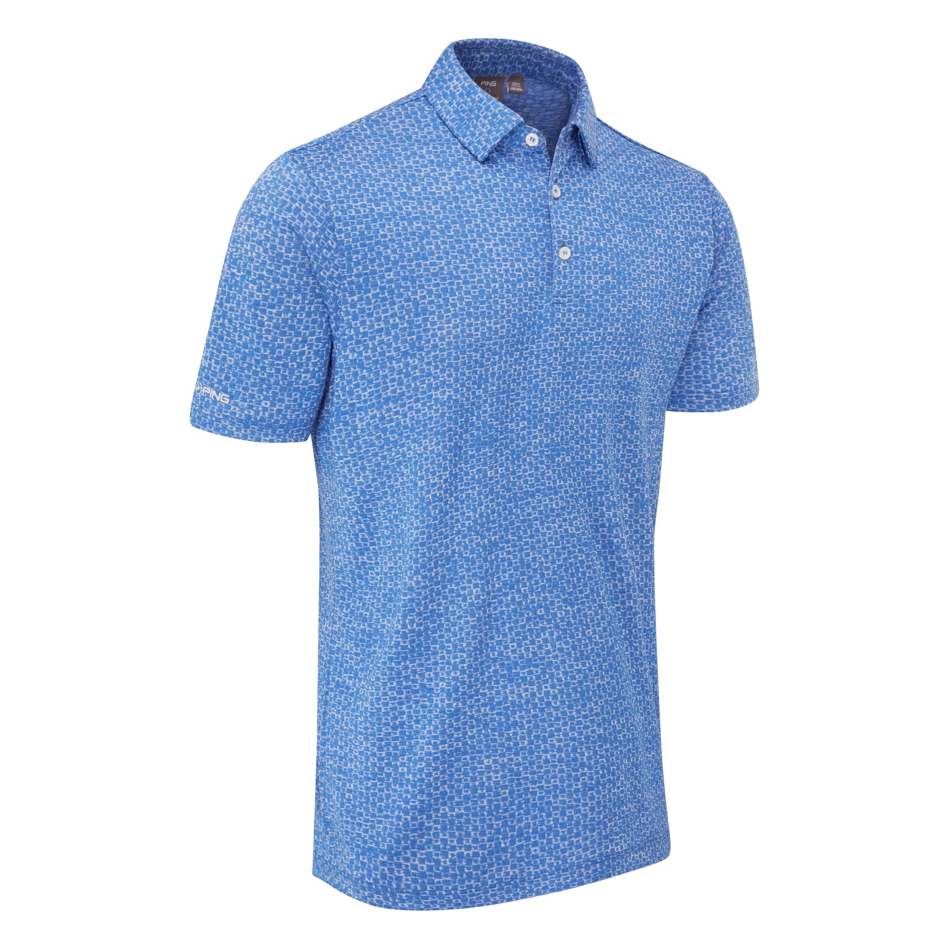 Ping Rafe Jacquard Golf Polo Shirt P03788