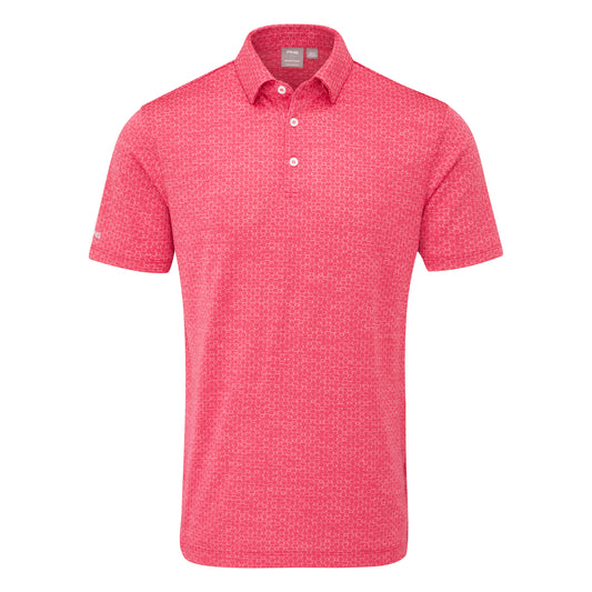 Ping Rafe Jacquard Golf Polo Shirt P03788