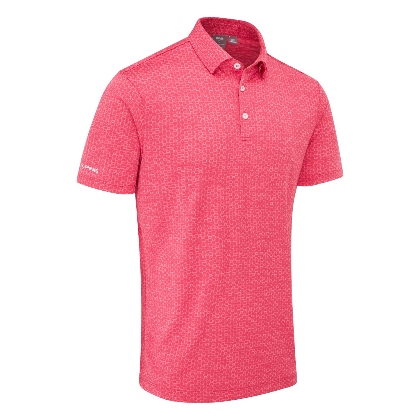 Ping Rafe Jacquard Golf Polo Shirt P03788