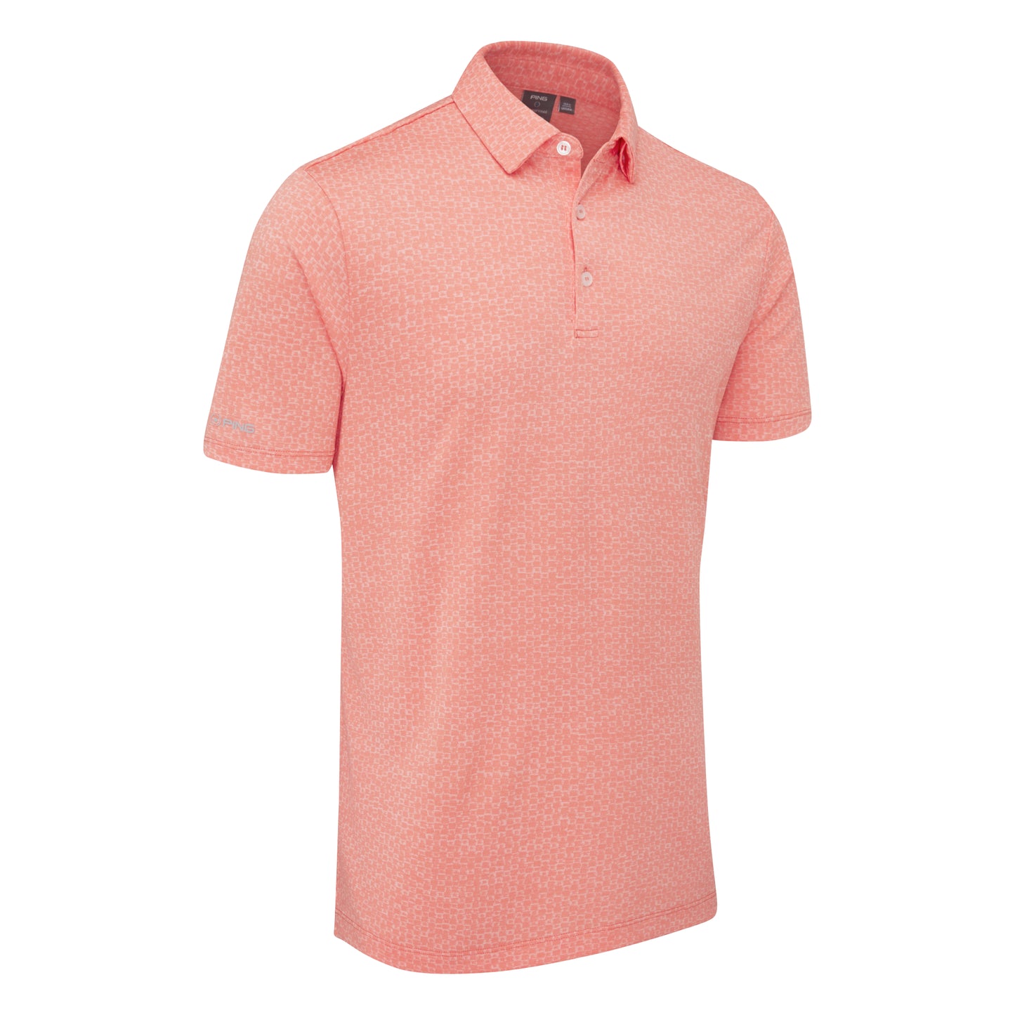 Ping Rafe Jacquard Golf Polo Shirt P03788