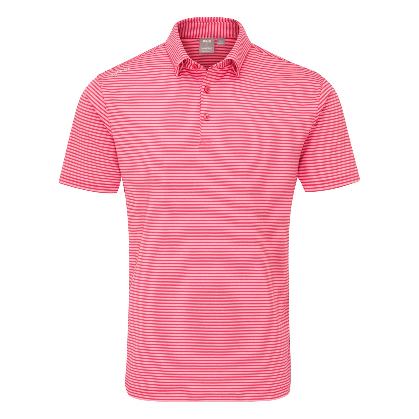 Ping Langford Striped Golf Polo Shirt P03790
