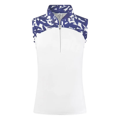 Pure Golf Ladies Freda Sleeveless Golf Polo Shirt PG-52016