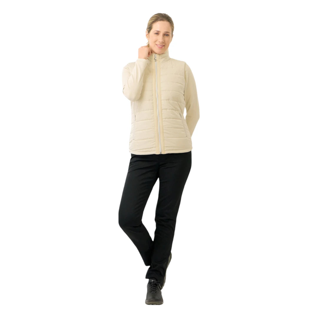 Pure Golf Ladies Hemisphere Faux Fur Collar Golf Gilet PG-58411