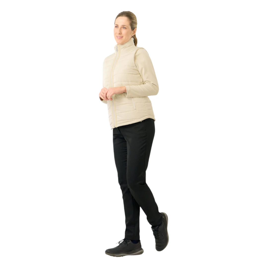 Pure Golf Ladies Hemisphere Faux Fur Collar Golf Gilet PG-58411