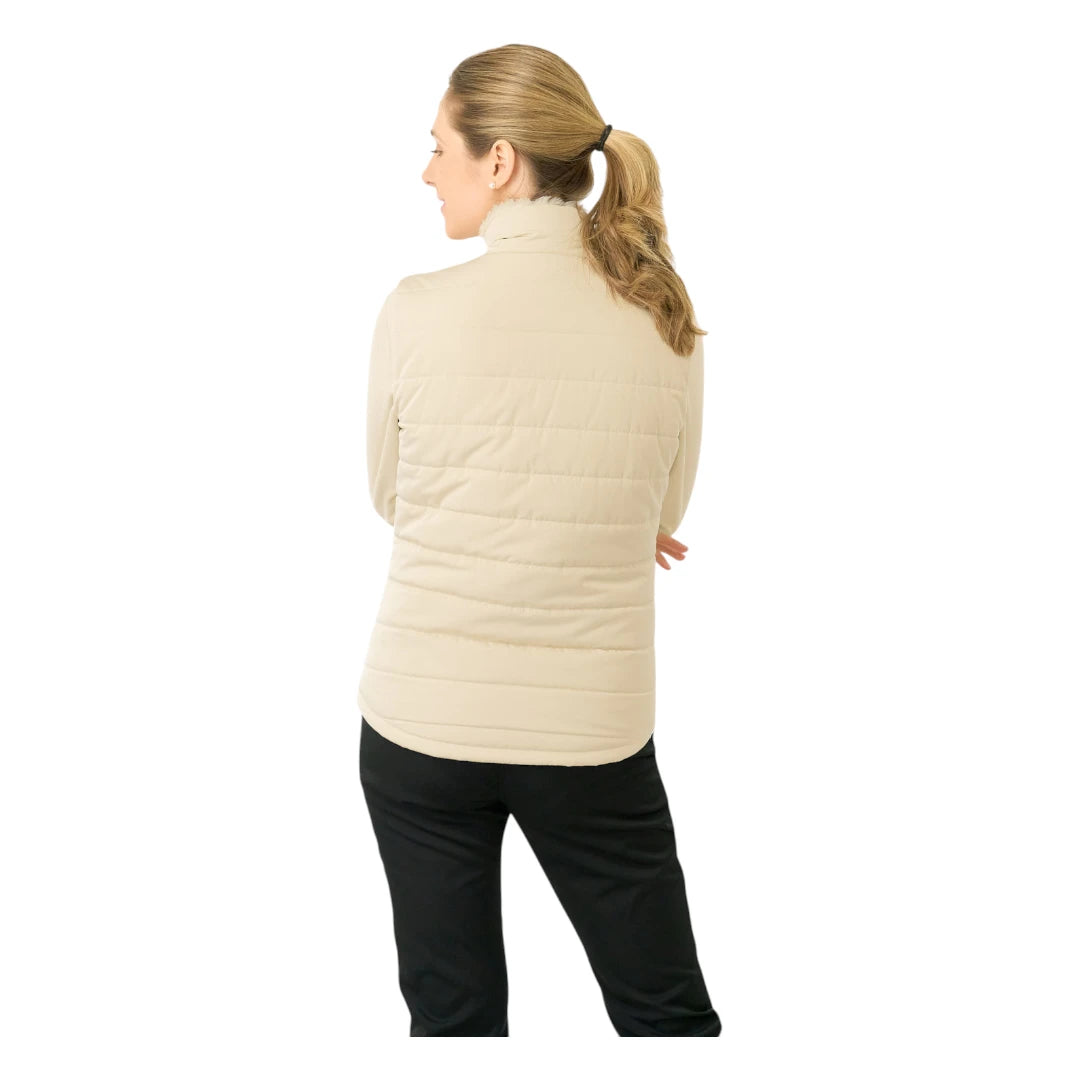 Pure Golf Ladies Hemisphere Faux Fur Collar Golf Gilet PG-58411