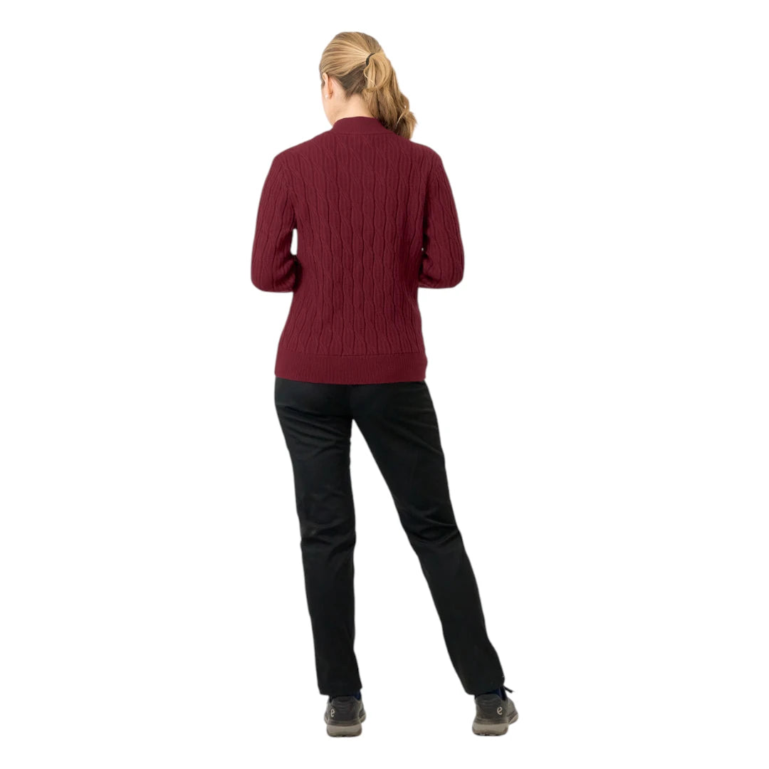 Pure Golf Ladies Sorrell 1/4 Zip Lined Golf Jumper PG-58506