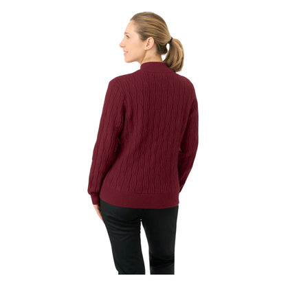 Pure Golf Ladies Sorrell 1/4 Zip Lined Golf Jumper PG-58506