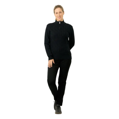 Pure Golf Ladies Sorrell 1/4 Zip Lined Golf Jumper PG-58506