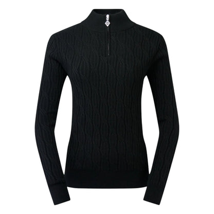 Pure Golf Ladies Sorrell 1/4 Zip Lined Golf Jumper PG-58506