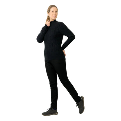 Pure Golf Ladies Sorrell 1/4 Zip Lined Golf Jumper PG-58506