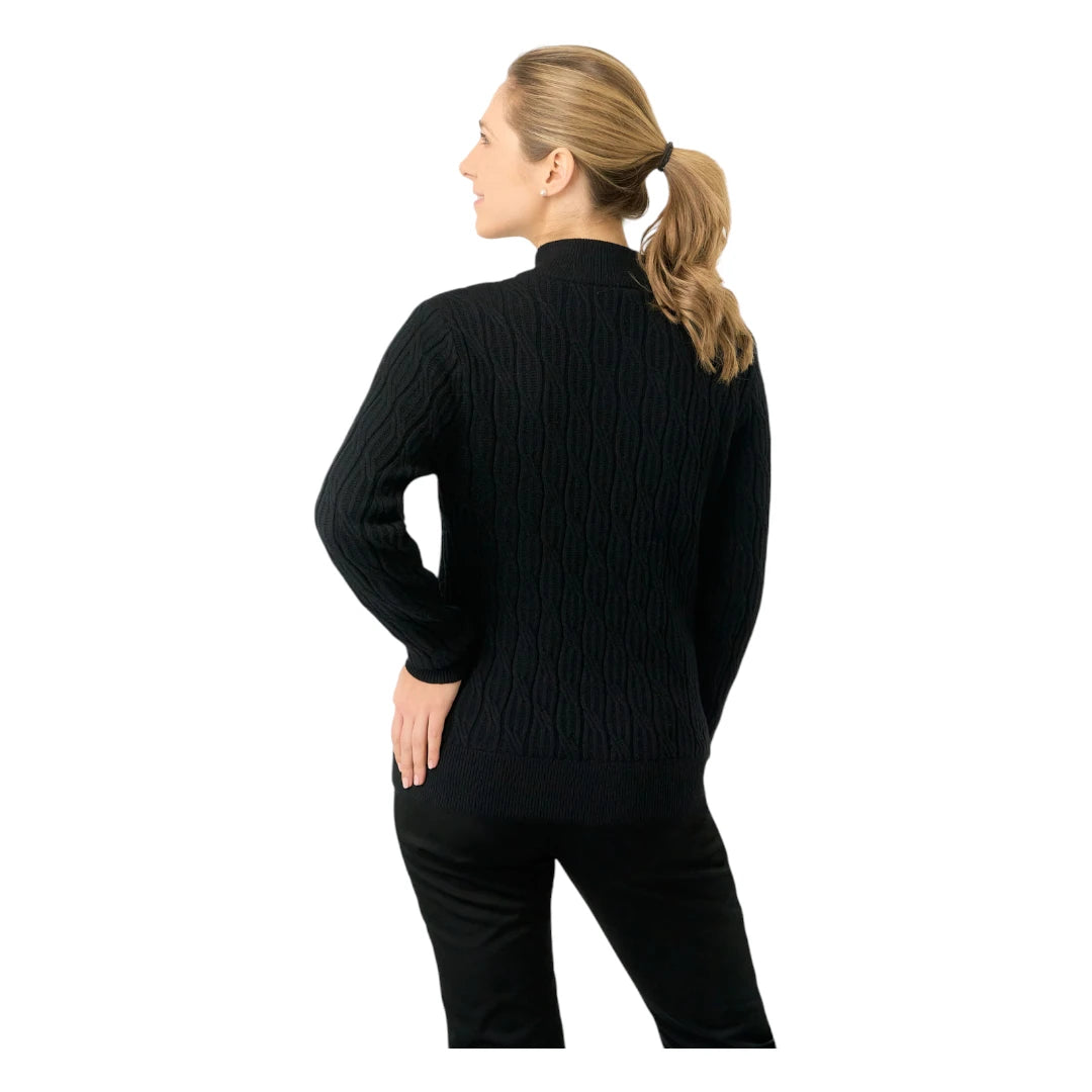 Pure Golf Ladies Sorrell 1/4 Zip Lined Golf Jumper PG-58506