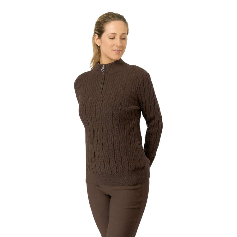 Pure Golf Ladies Sorrell Margot Knit Golf Midlayer PG-68506