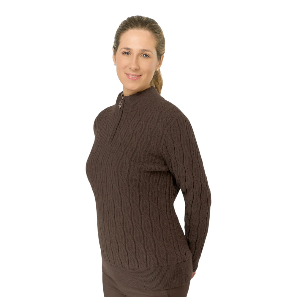 Pure Golf Ladies Sorrell Margot Knit Golf Midlayer PG-68506