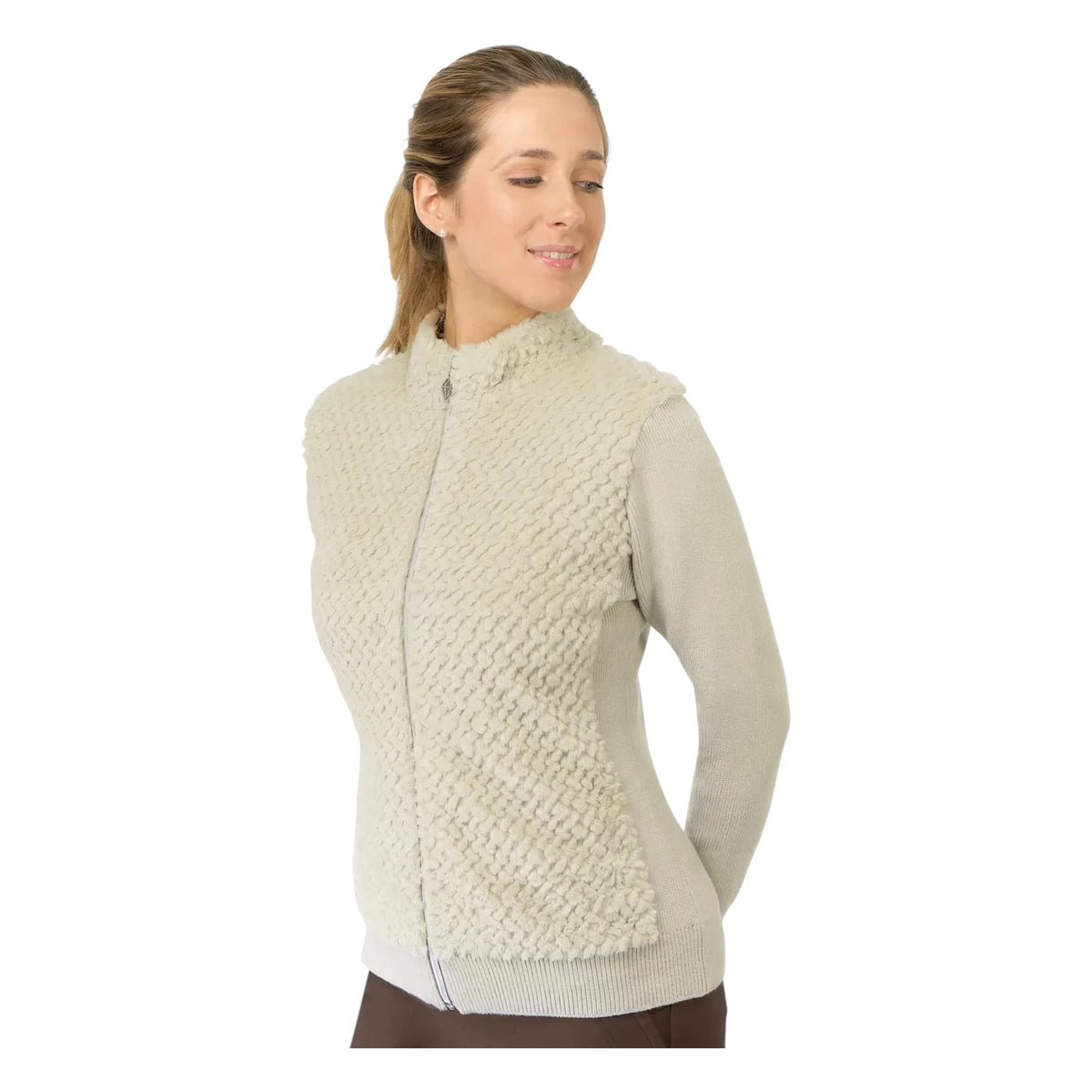 Pure Golf Ellisa Faux Fur Golf Cardigan PG-68508