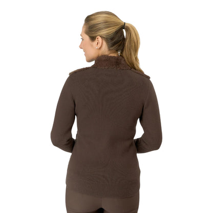 Pure Golf Ladies Faux Fur Golf Cardigan PG-68508