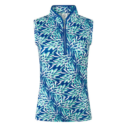 Pure Golf Ladies Rise Sleeveless Golf Polo Shirt PG-52008