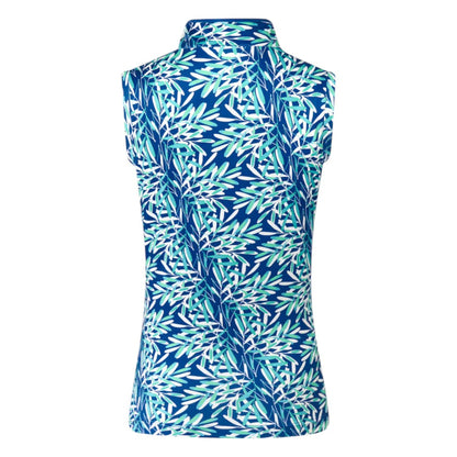 Pure Golf Ladies Rise Sleeveless Golf Polo Shirt PG-52008