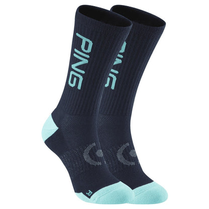 Ping Logo 2-Pack Golf Crew Socks P03534