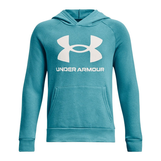 Junior Under Armour Big Logo Rival Fleece Golf Hoodie 1357585