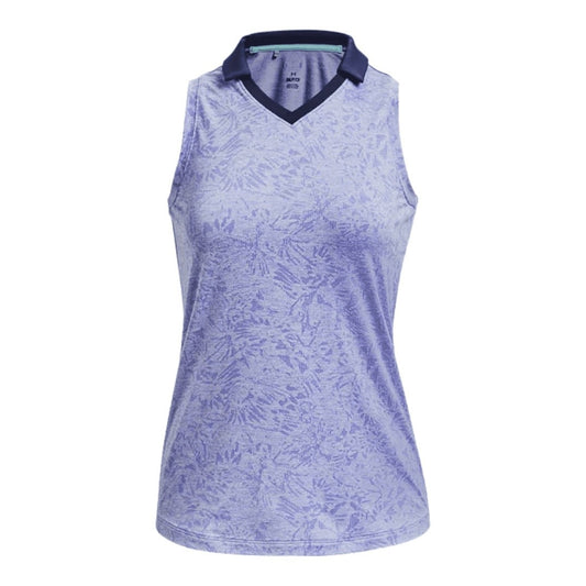 Under Armour Ladies Playoff Wild Fields SL Golf Polo Shirt 1377339