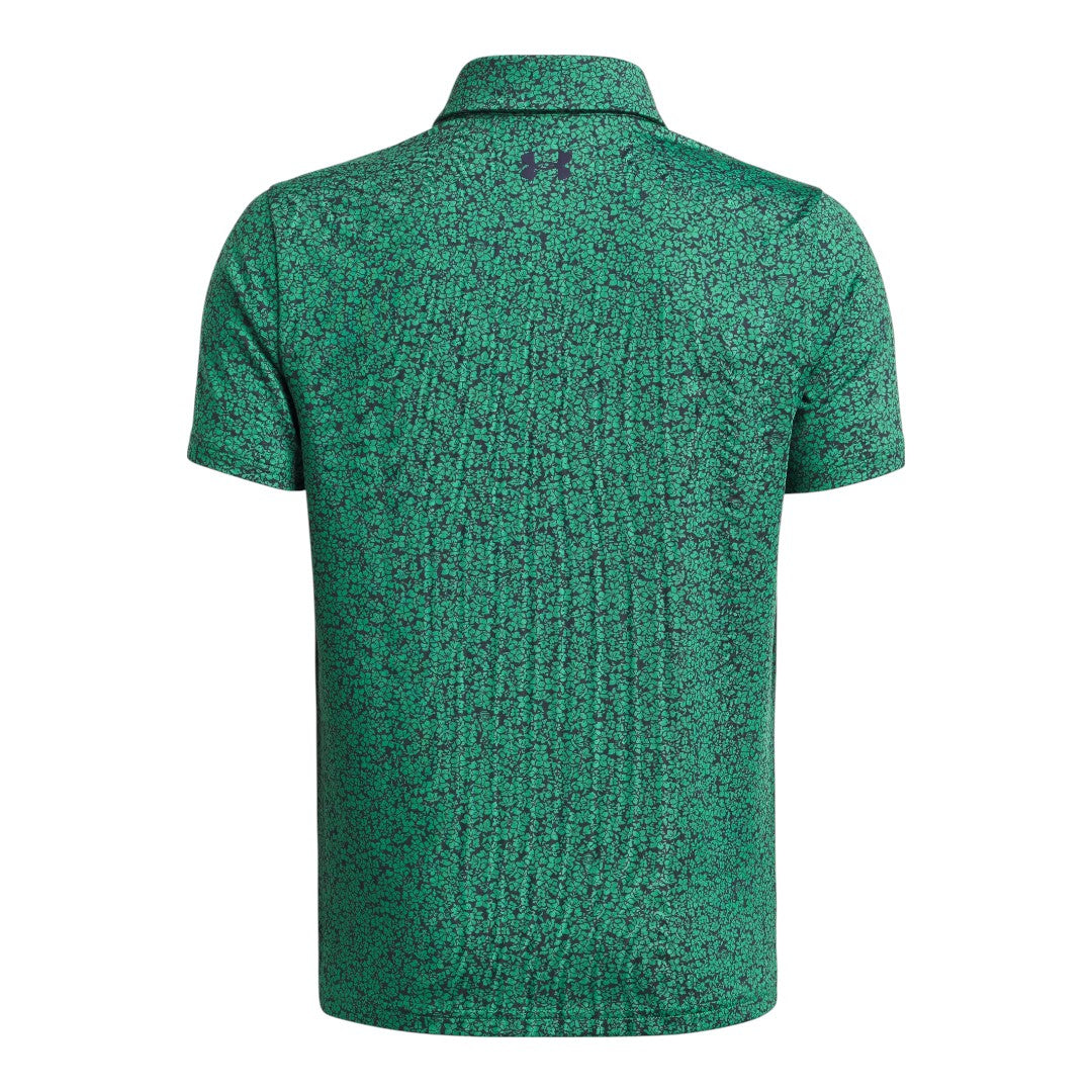 Junior Under Armour Playoff Printed Golf Polo Shirt 1382681