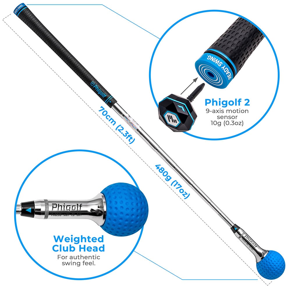 PhiGolf 2 Smart Home & Mobile Golf Simulator – Clarkes Golf