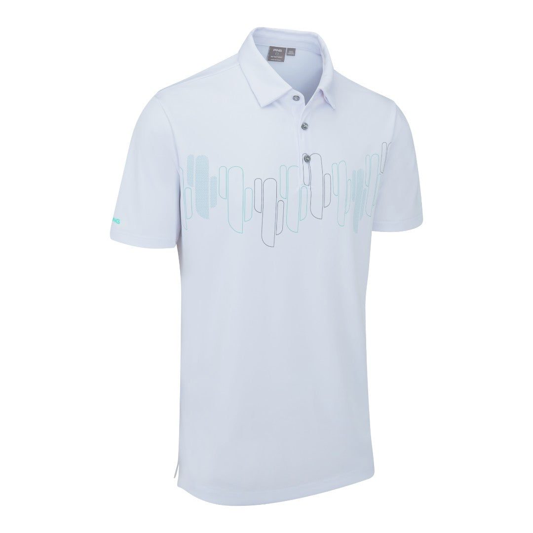 Ping Arizona Cactus Print Golf Polo Shirt P03666