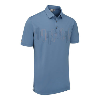 Ping Arizona Cactus Print Golf Polo Shirt P03666