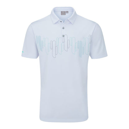 Ping Arizona Cactus Print Golf Polo Shirt P03666