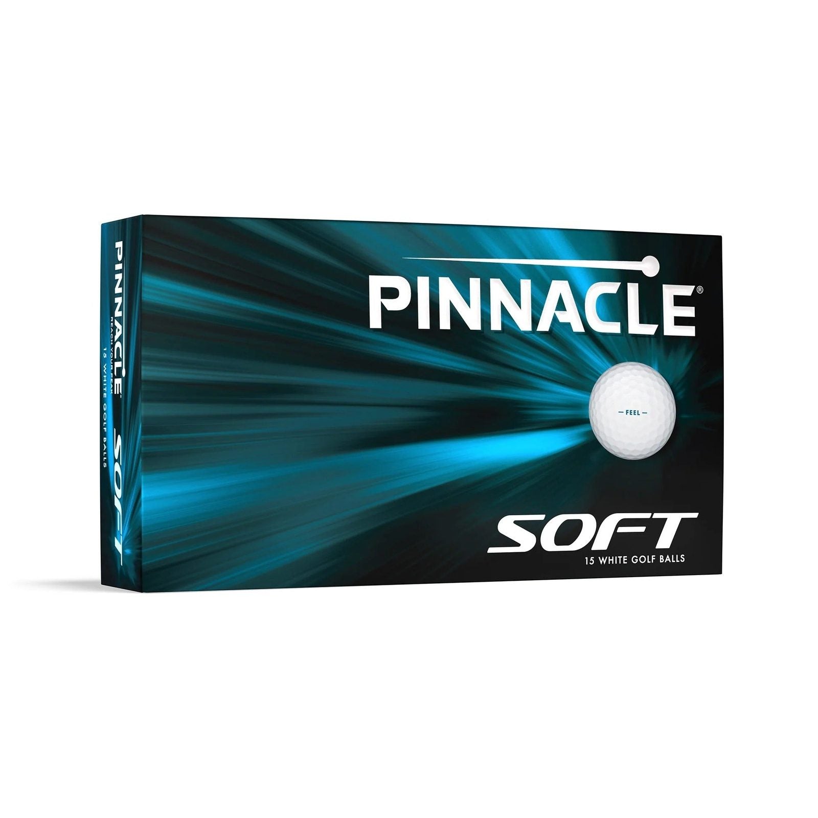 Pinnacle 2024 Soft 15 Pack Golf Balls | White