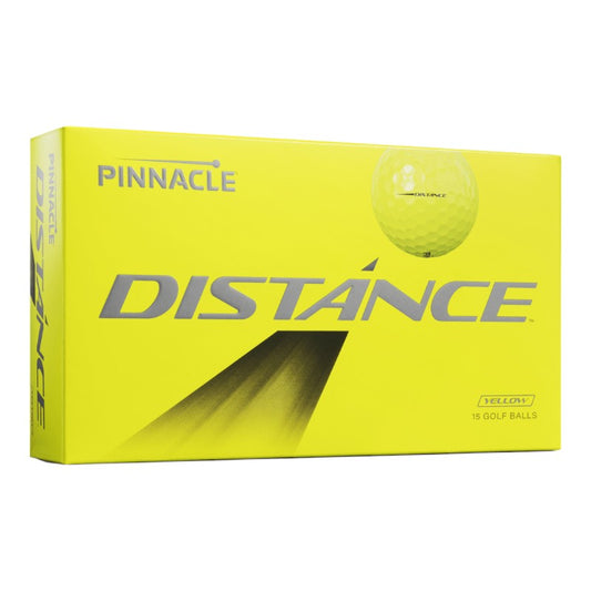 Pinnacle 2025 Distance 15 Pack Golf Balls | Yellow