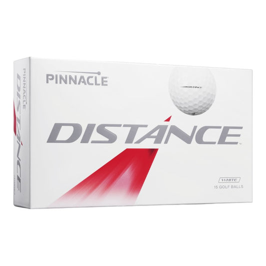 Pinnacle 2025 Distance 15 Pack Golf Balls | White