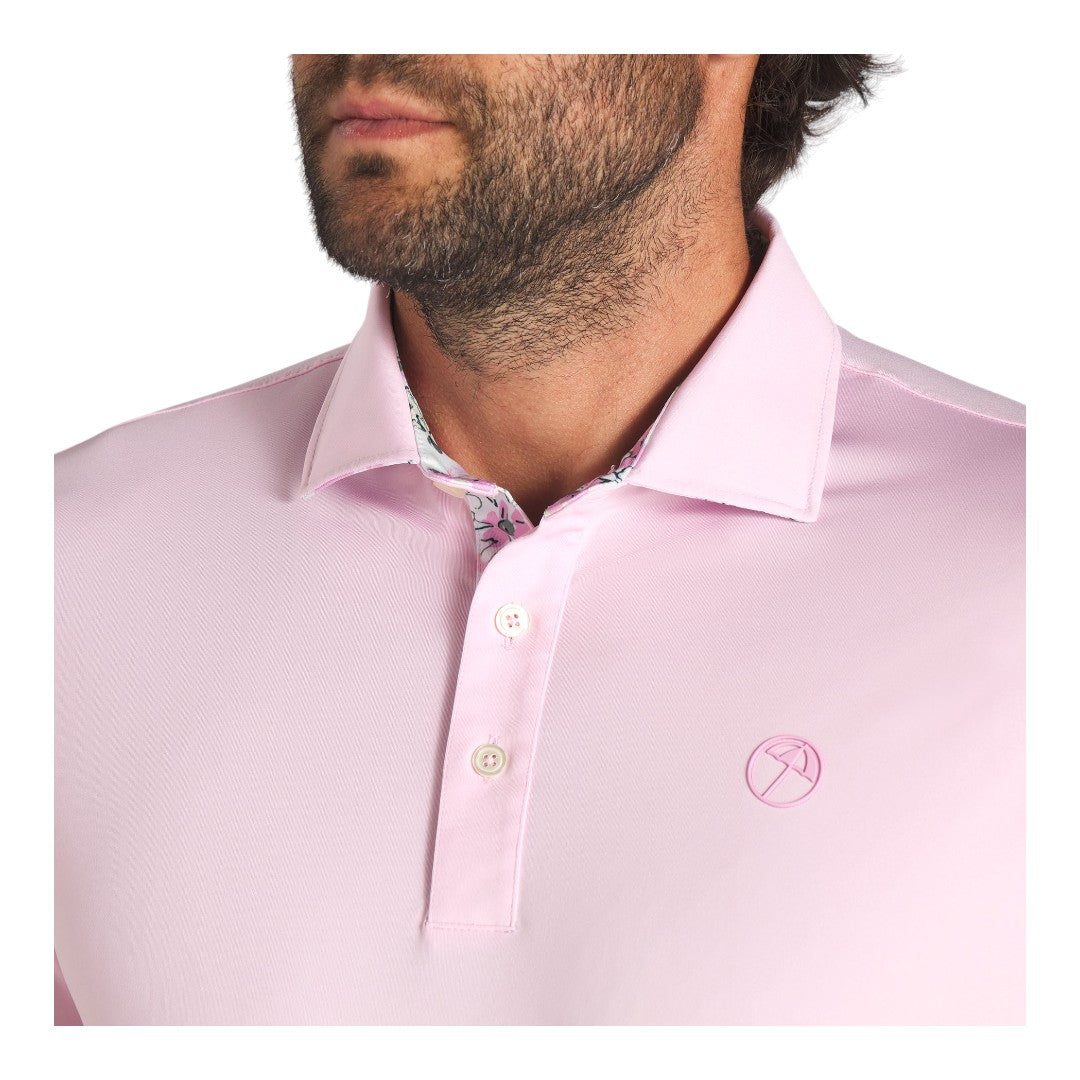 Puma Arnold Palmer Floral Trim Golf Polo Shirt 625937