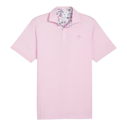 Puma Arnold Palmer Floral Trim Golf Polo Shirt 625937