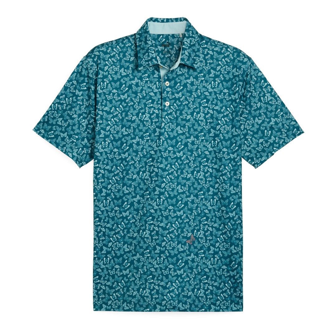 Puma Butterflies Golf Polo Shirt 628069