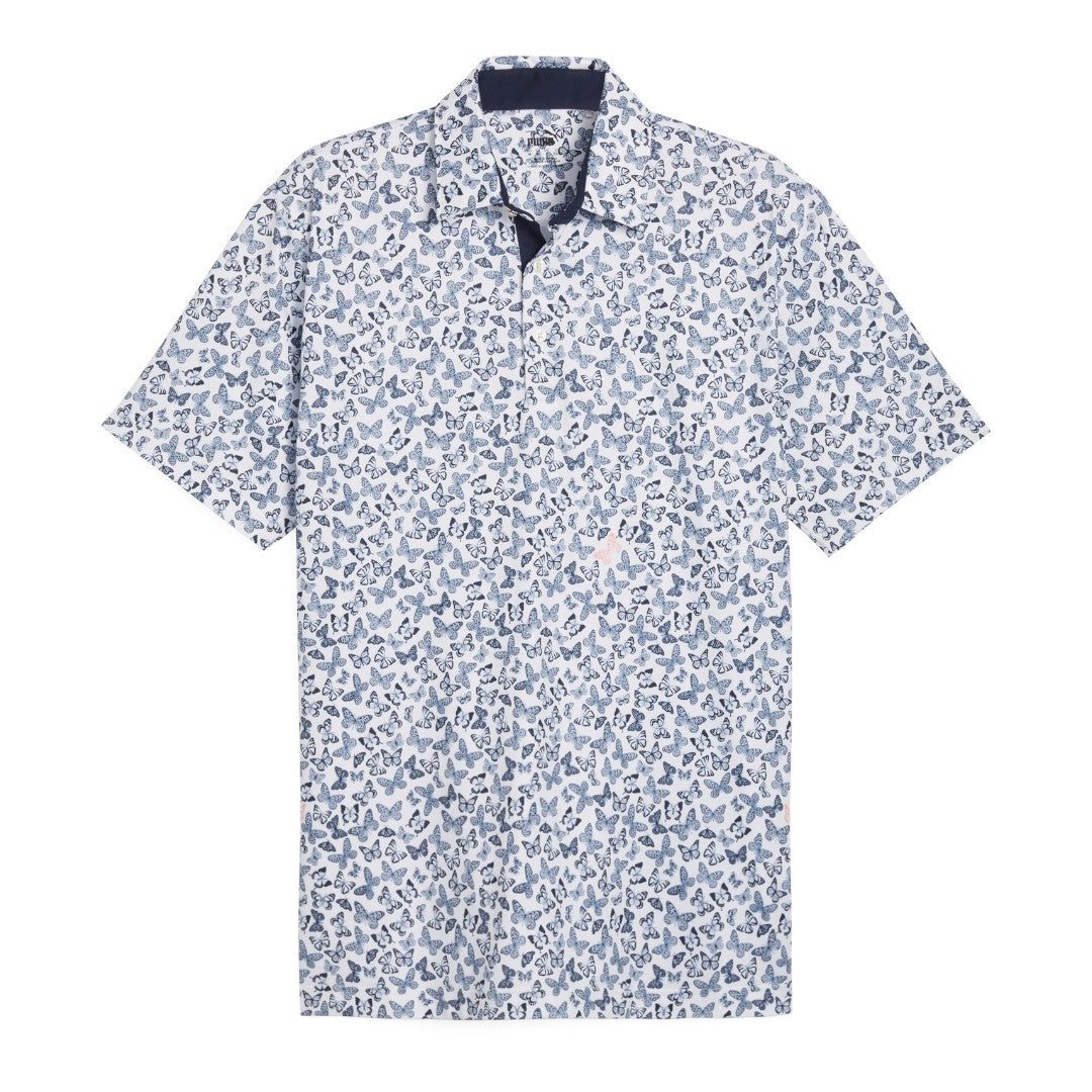 Puma Butterflies Golf Polo Shirt 628069