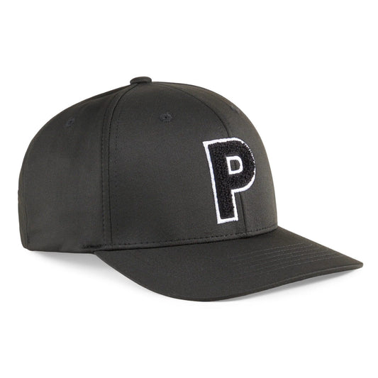 Puma Chenille P Snapback Golf Cap 025456