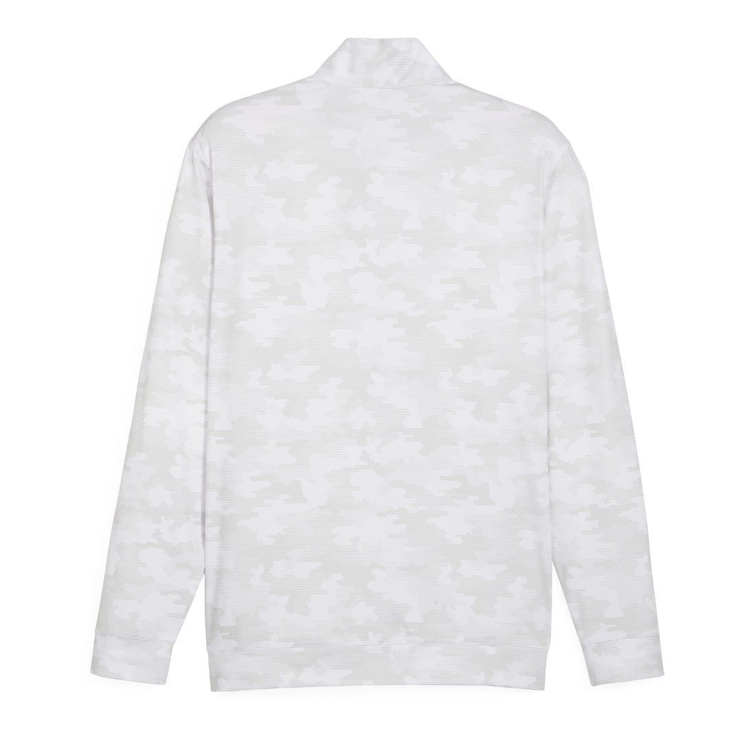 Puma Cloudspun Camo 1/4 Zip Golf Mid Layer 625912