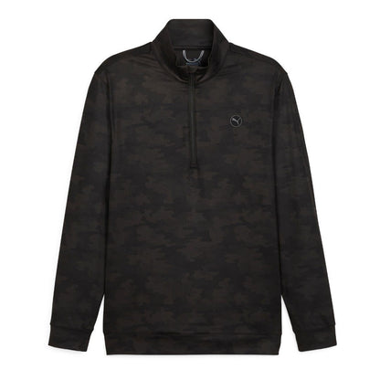 Puma Cloudspun Camo 1/4 Zip Golf Mid Layer 625912